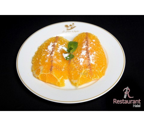 Salade d'oranges canelle à l'oriental